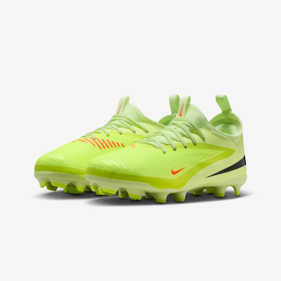 Junior Phantom 6 Low Academy FG [Limelight/Hyper Crimson]