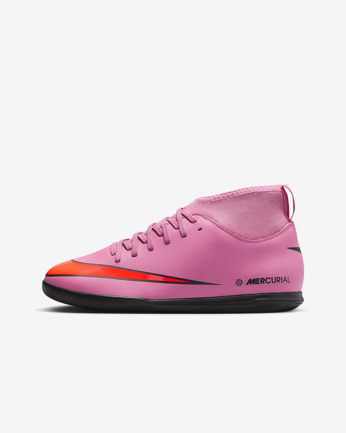 Nike Jr. Mercurial Superfly 10 Club IC [Magic Flamingo/Black-Total Crimson]