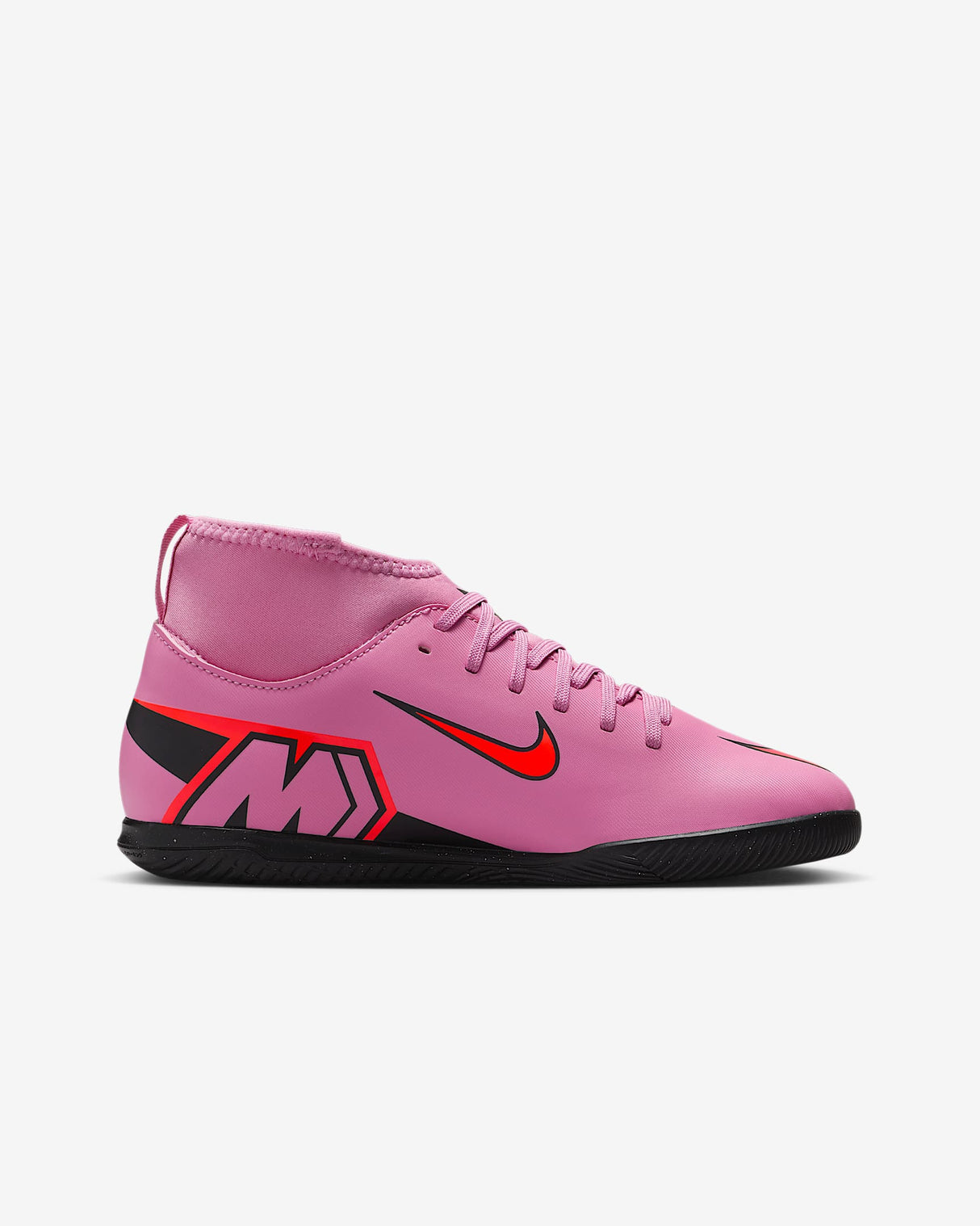 Nike Jr. Mercurial Superfly 10 Club IC [Magic Flamingo/Black-Total Crimson]