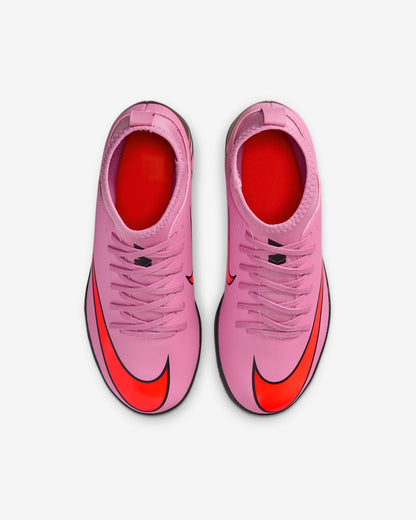 Nike Jr. Mercurial Superfly 10 Club IC [Magic Flamingo/Black-Total Crimson]