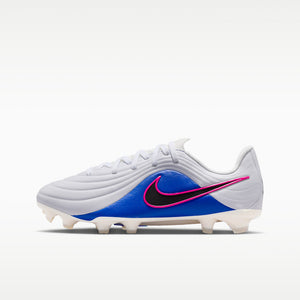 Junior Tiempo Maestro Academy FG/MG [White/Racer Blue/Pink Blast]