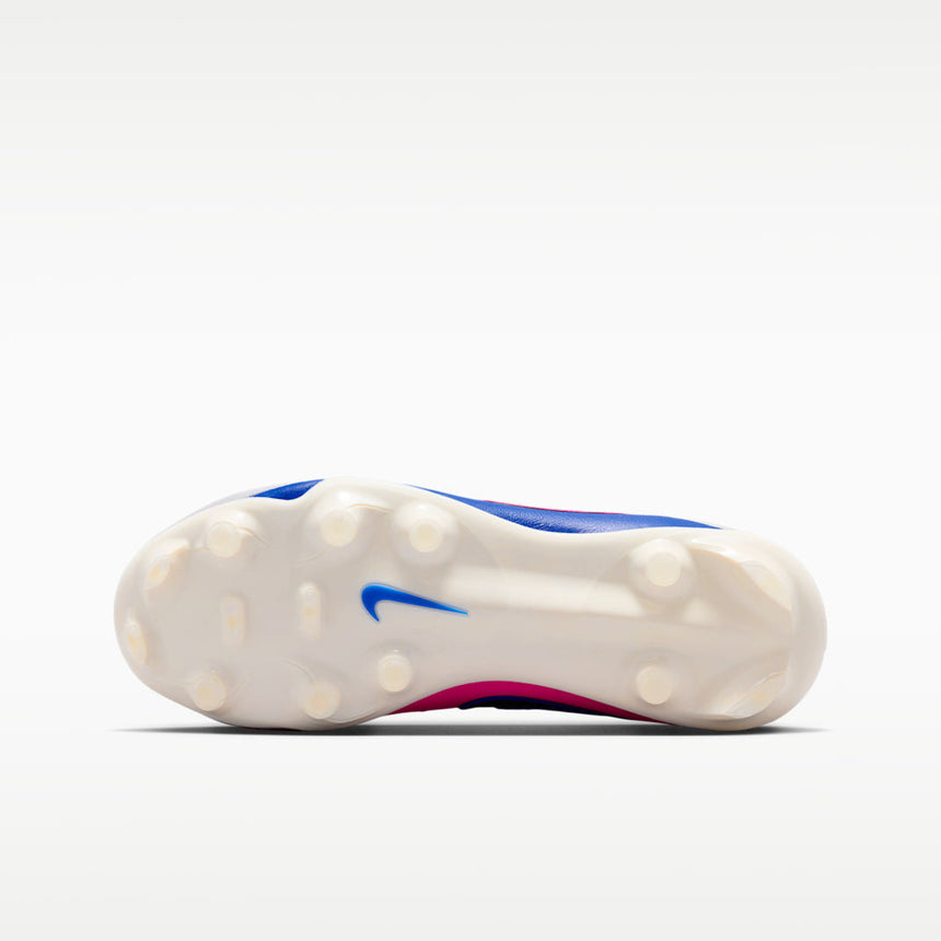 Junior Tiempo Maestro Academy FG/MG [White/Racer Blue/Pink Blast]