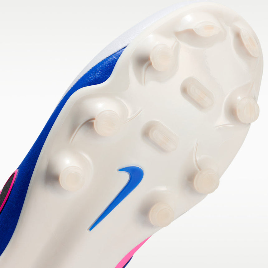 Junior Tiempo Maestro Academy FG/MG [White/Racer Blue/Pink Blast]