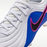 Junior Tiempo Maestro Academy FG/MG [White/Racer Blue/Pink Blast]
