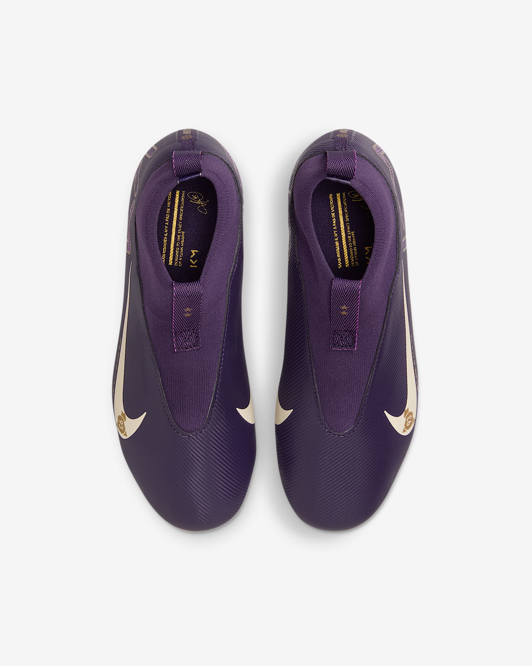 Junior Zoom Superfly 10 Academy " Kylian Mbappe" FG [Grand Purple/ Pale Ivory]