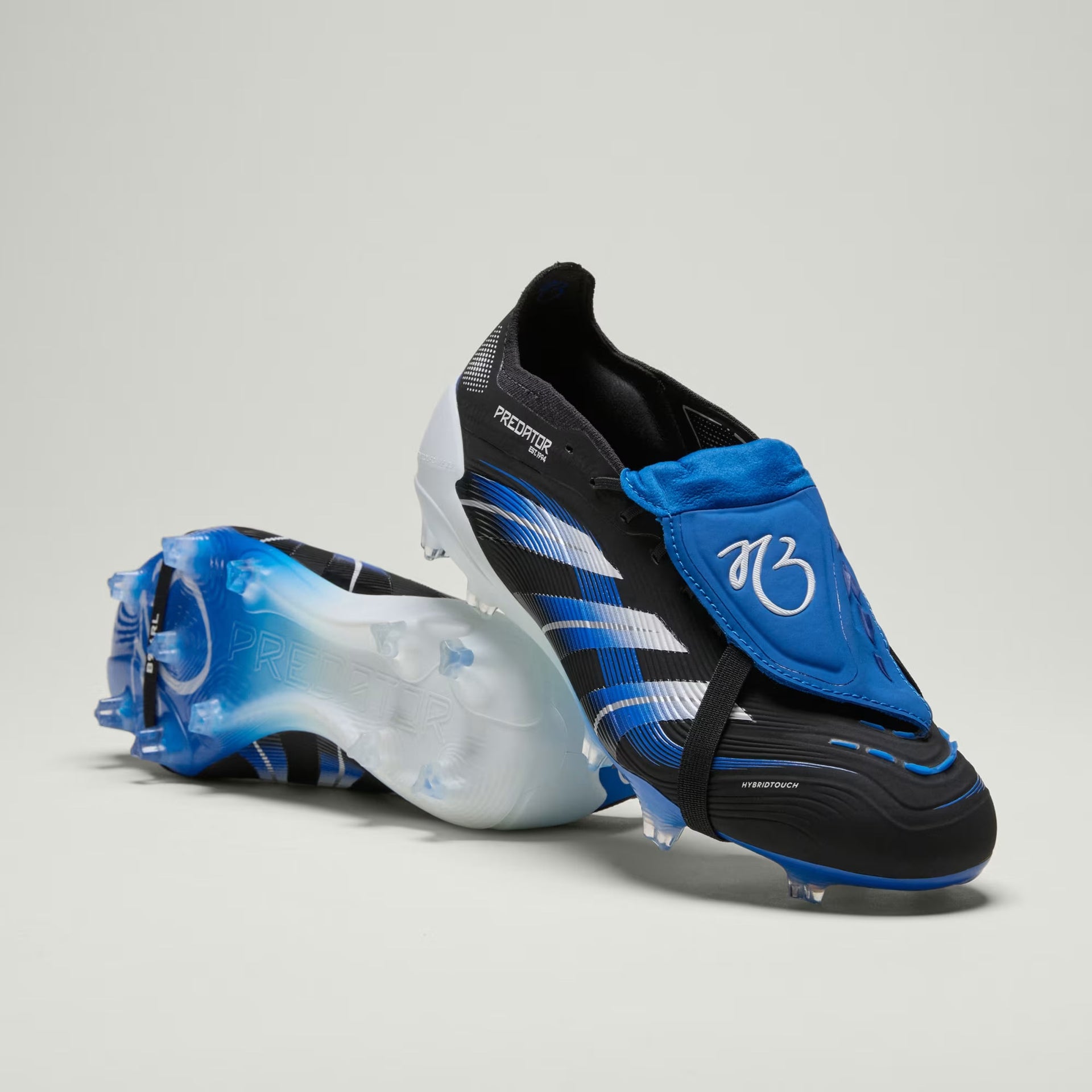 adidas Predator Elite Jude Bellingham Fold-Over Tongue Firm Ground Cleats Black M 9.5 / W 10.5 - Mens Soccer adidas Predator Elite Jude Bellingham Fold-Over Tongue Firm Ground Cleats Black M 9.5 / W 10.5 - Mens Soccer