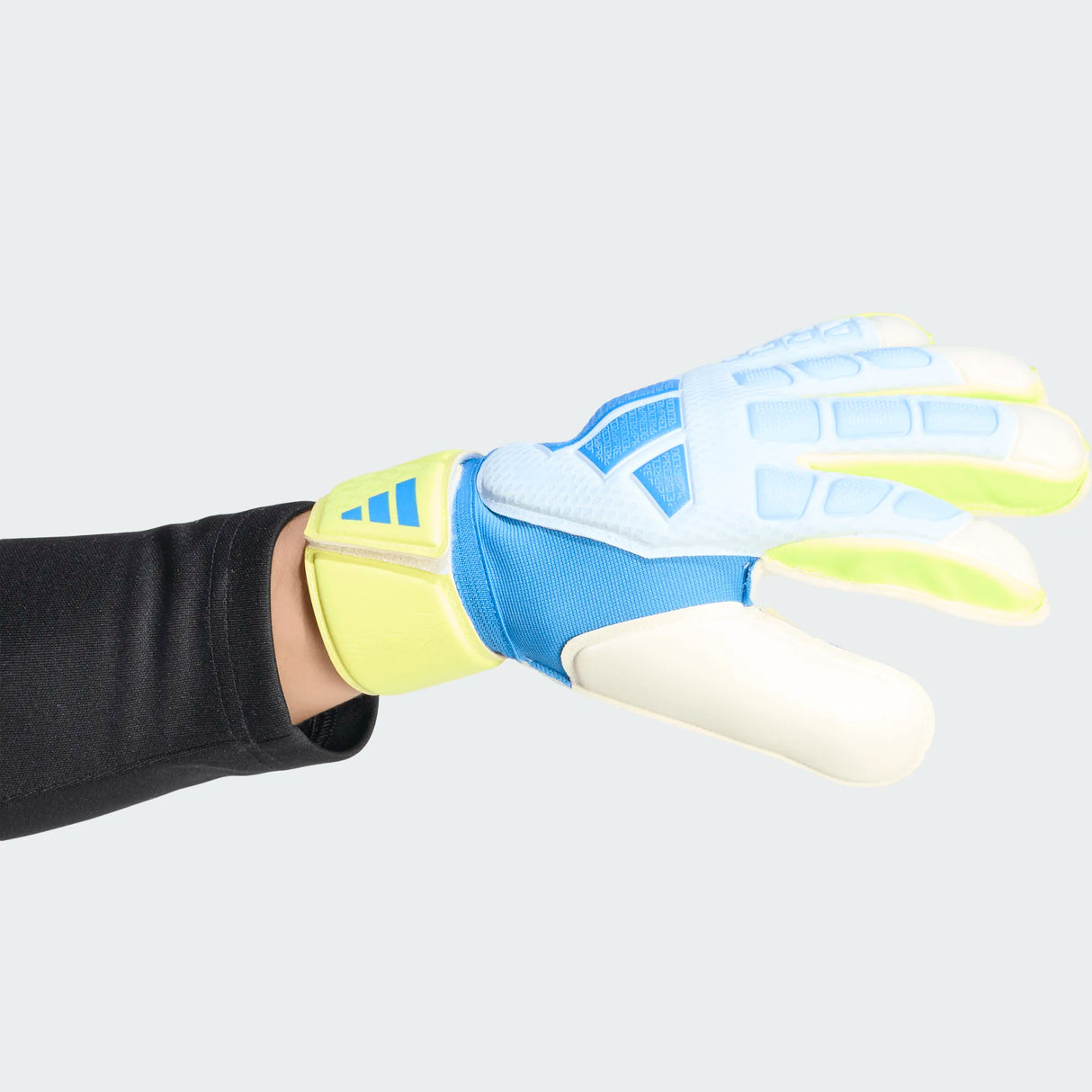 Predator Match Fingersave Gloves [Ray Blue/Lucid Yellow]
