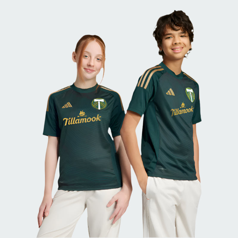 Youth Portland Timbers 2025/26 Home Replica Jersey