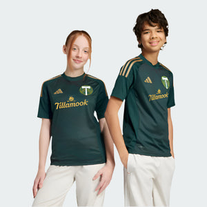 Youth Portland Timbers 2025/26 Home Replica Jersey