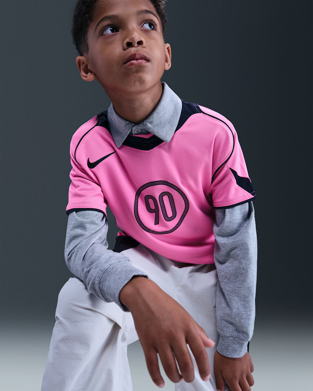 Youth Total 90 Jersey [Playful Pink/Black]