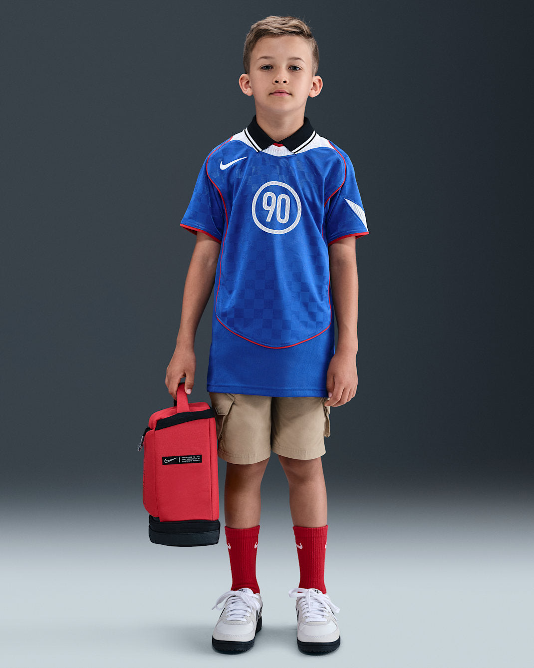 Youth Total 90 Jersey [Game Royal/ White/ Sport Red]