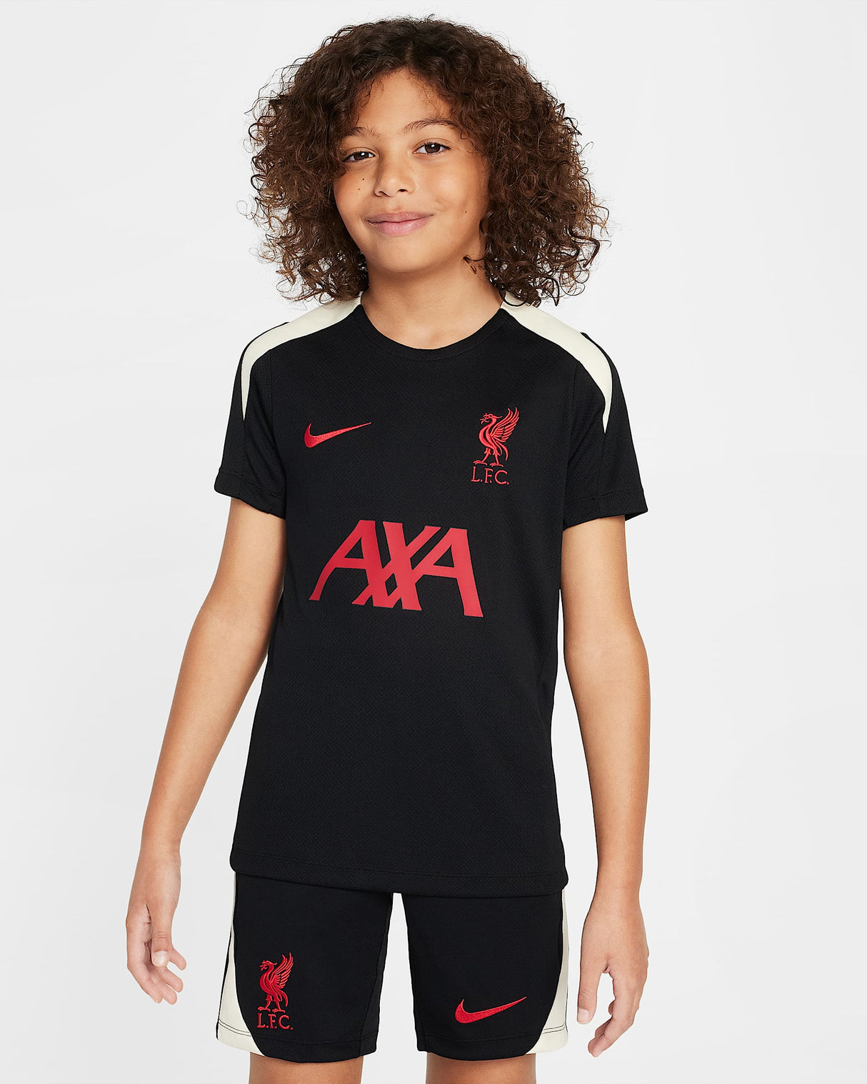 Youth Liverpool FC Dri-Fit Strike Top [Black]