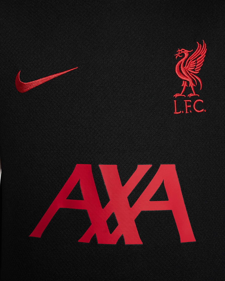 Youth Liverpool FC Dri-Fit Strike Top [Black]