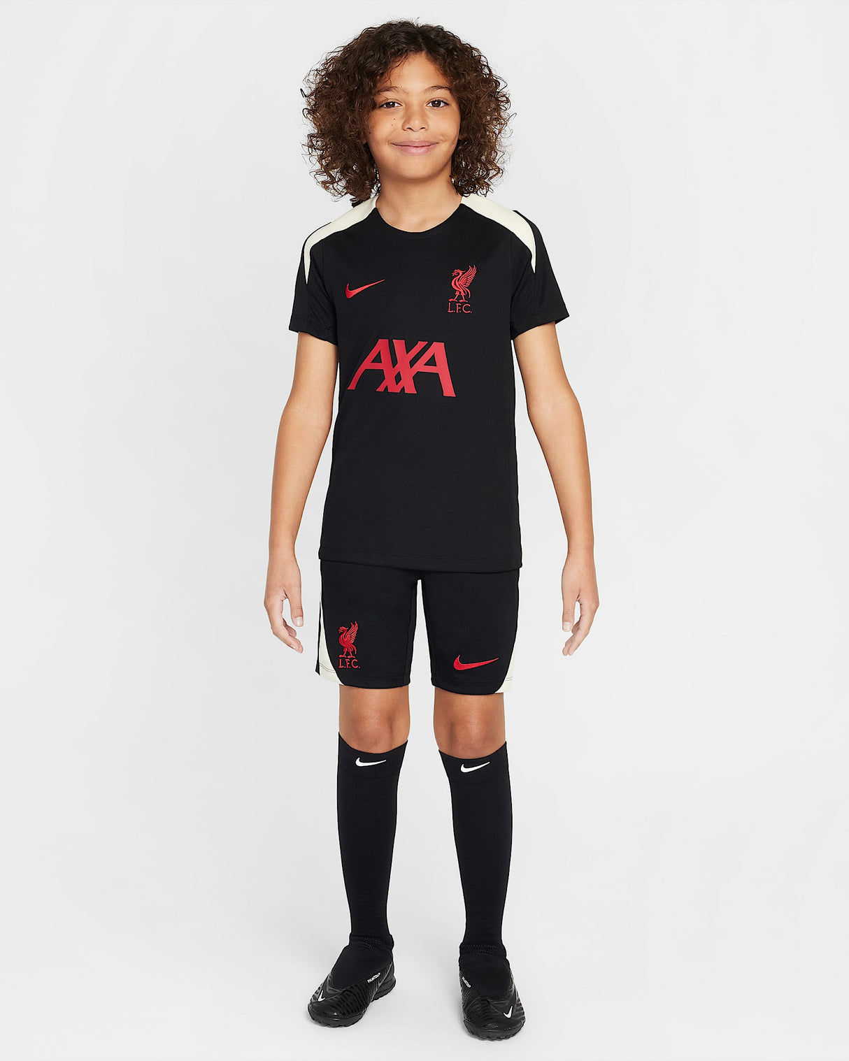Youth Liverpool FC Dri-Fit Strike Top [Black]