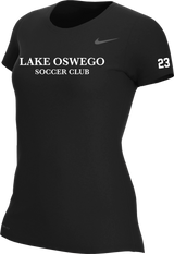 Lake Oswego SC S/S Dri-Fit Fan Tee [Women's]