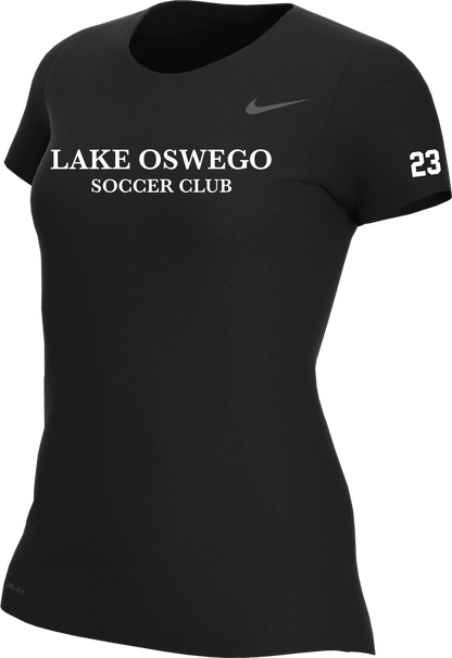 Lake Oswego SC S/S Dri-Fit Fan Tee [Women's]