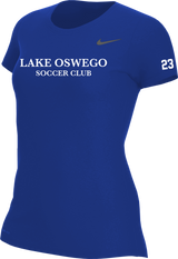 Lake Oswego SC S/S Dri-Fit Fan Tee [Women's]