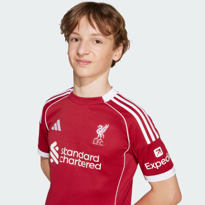 Youth LIverpool FC Home Jersey 2025/26