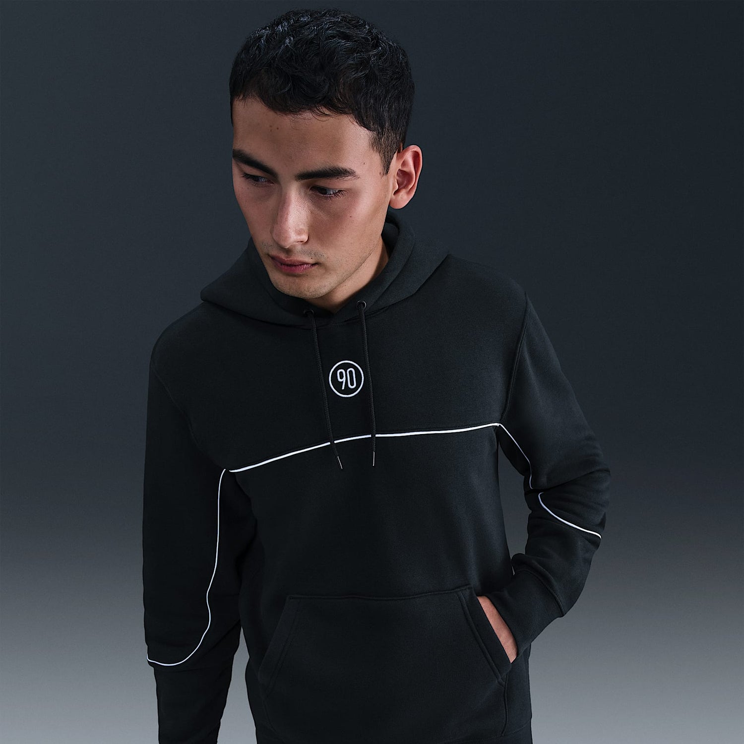 Total 90 Club Pullover Hoodie [Black]