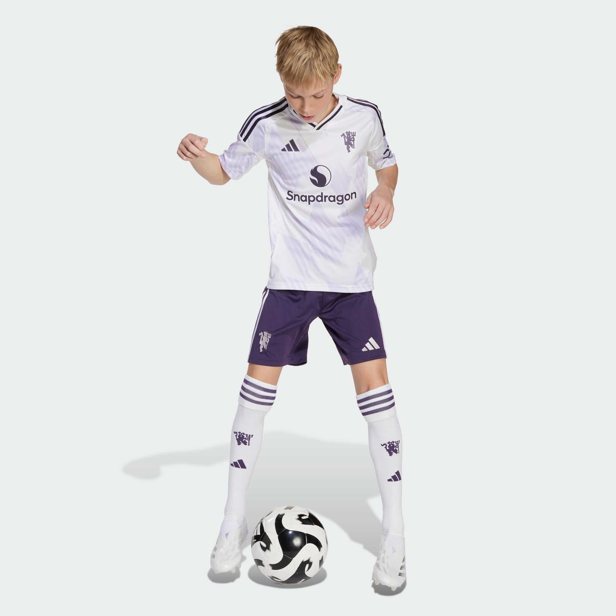 Youth Manchester United 2025/26 Away Jersey