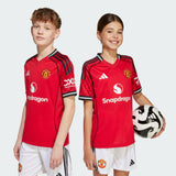 Youth Manchester United 2025/26 Home Jersey