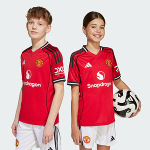 Youth Manchester United 2025/26 Home Jersey