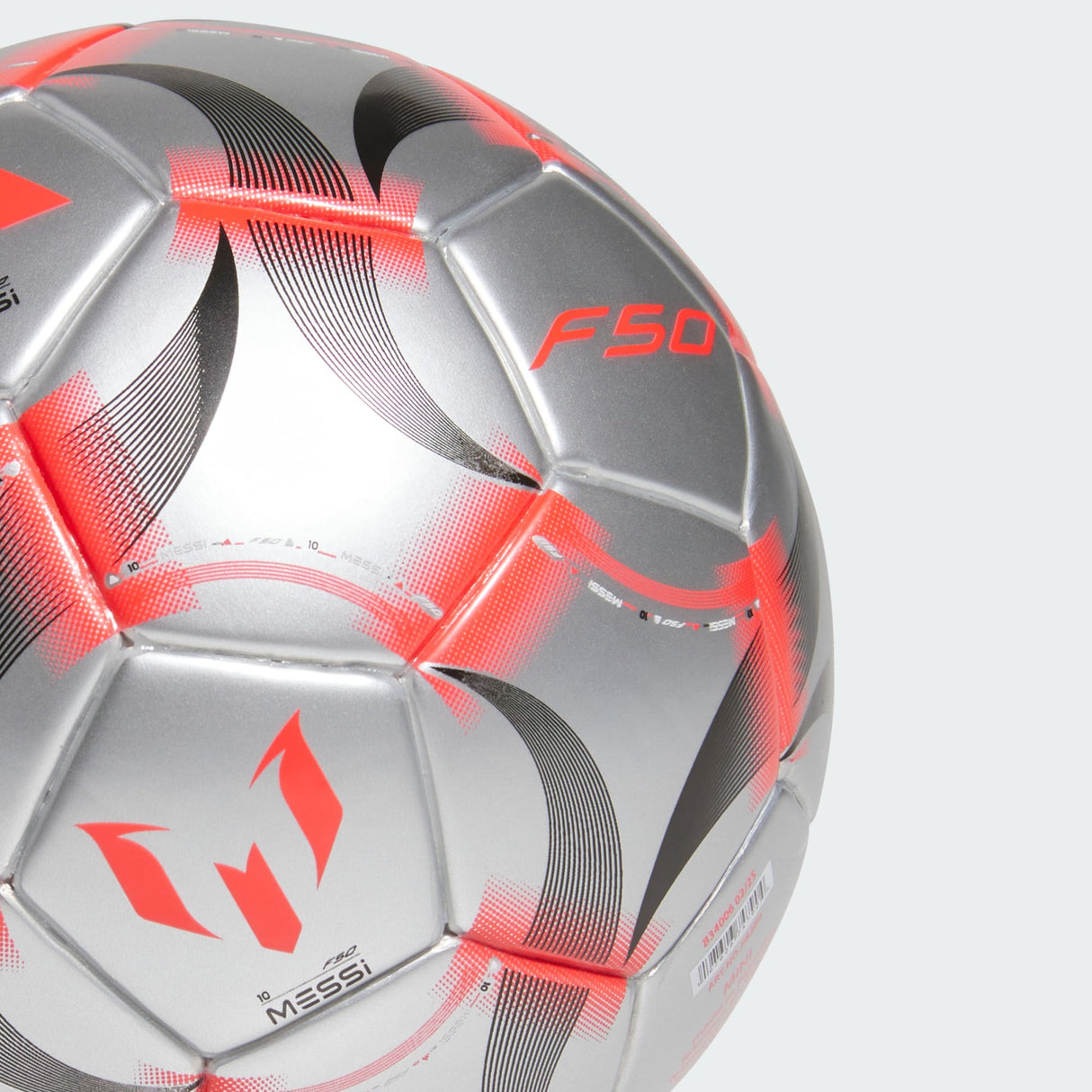 Messi Mini Ball [Iron Metallic/Lucid Red/Black]