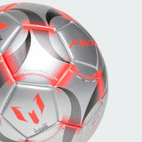Messi Mini Ball [Iron Metallic/Lucid Red/Black]