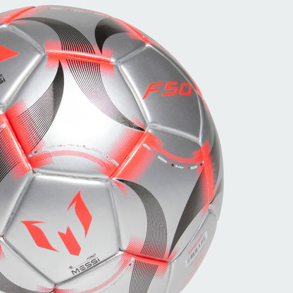 Messi Mini Ball [Iron Metallic/Lucid Red/Black]