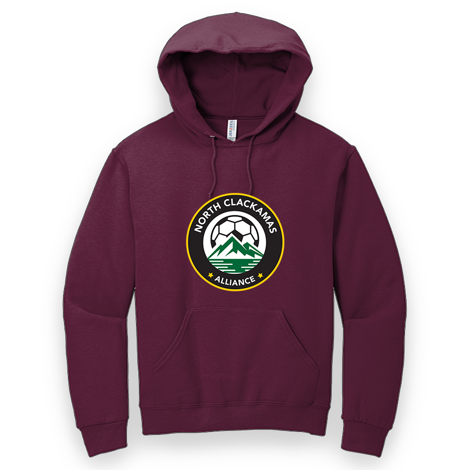 Gen Hoodie Maroon - Large Crest [Unisex]