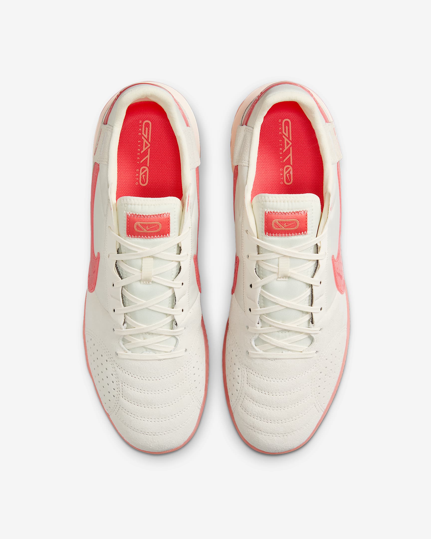NIKE STREETGATO アイボリー × アプリコット 27cm 新品 Nike Streetgato IC [Pale Ivory/Apricot Agate] – Tursi Soccer Store