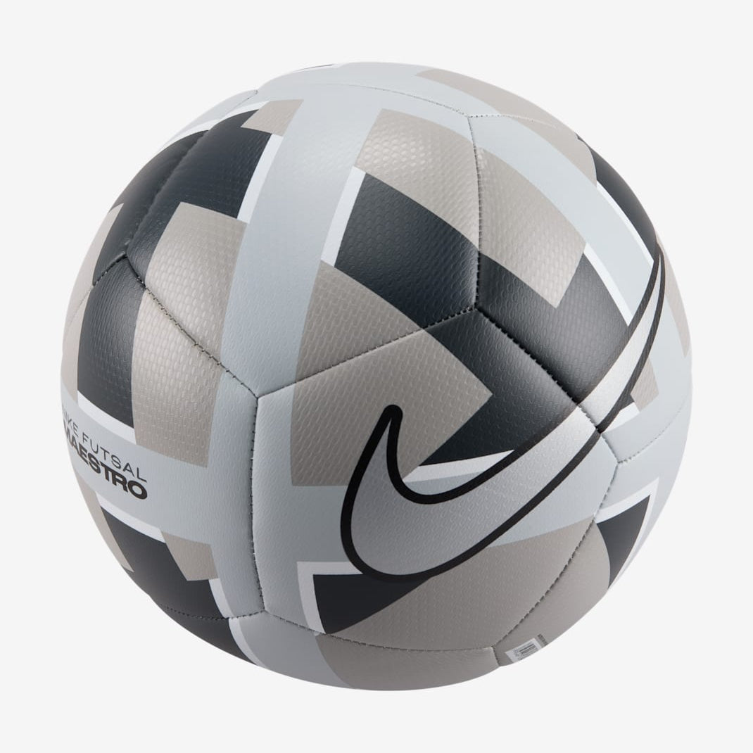 Maestro Futsal Ball [LT Smoke Grey/Black/Metallic Silver]