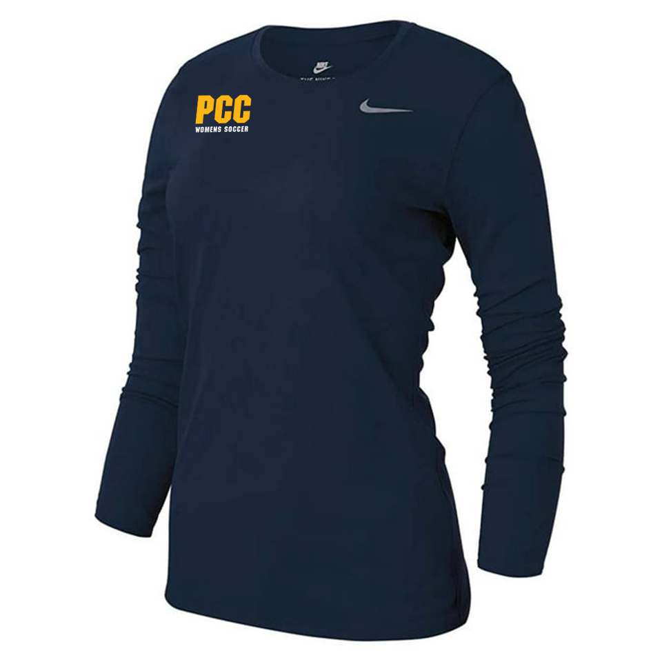 PCC L/S Dri-Fit Tee [Women's] - Navy