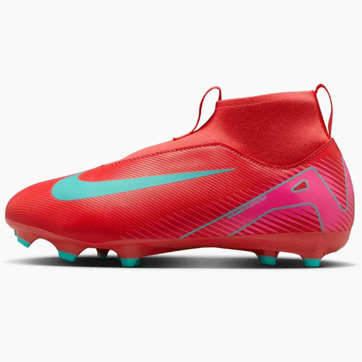 Junior Zoom Superfly 10 Academy FG [Ember Glow/Aurora Green]