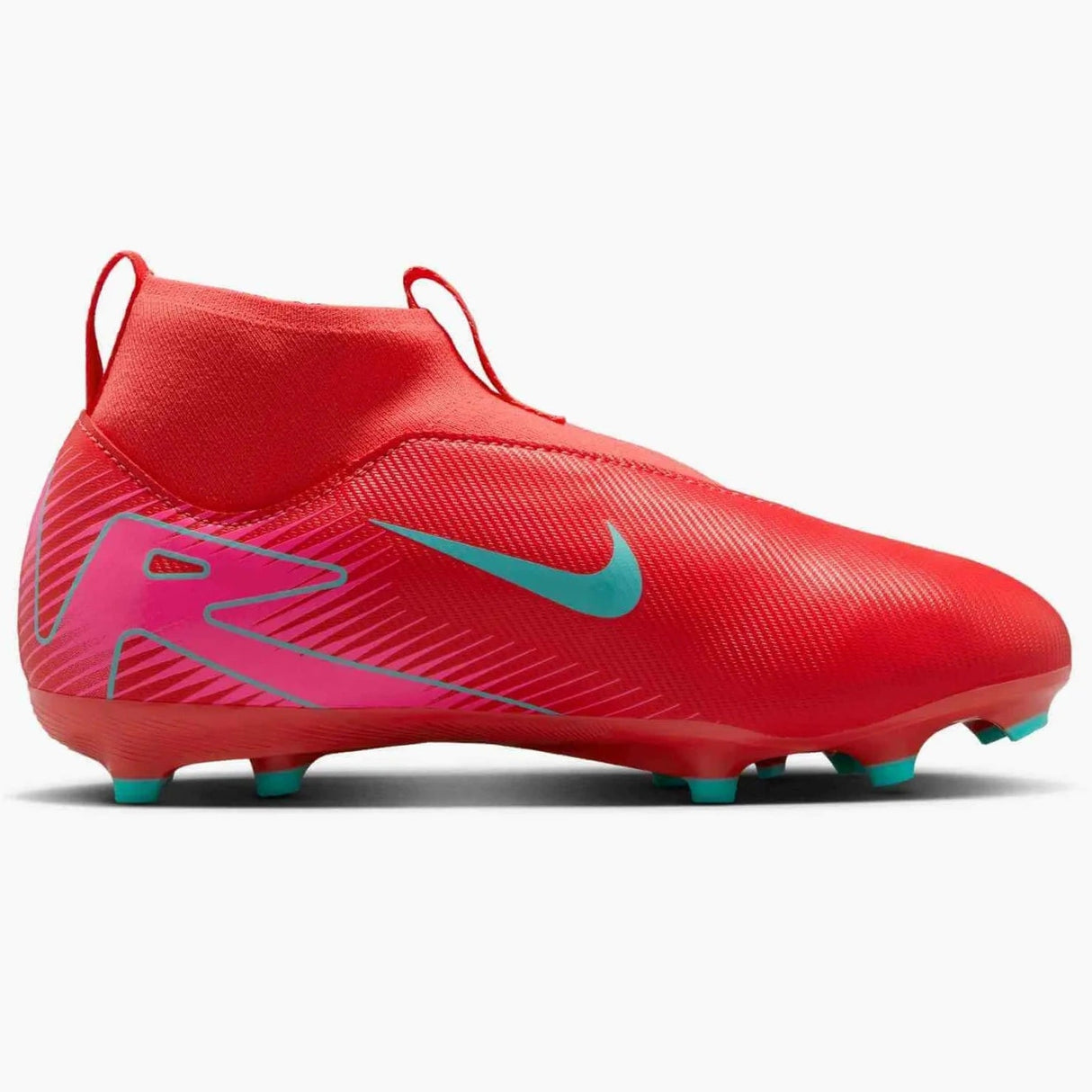 Junior Zoom Superfly 10 Academy FG [Ember Glow/Aurora Green]
