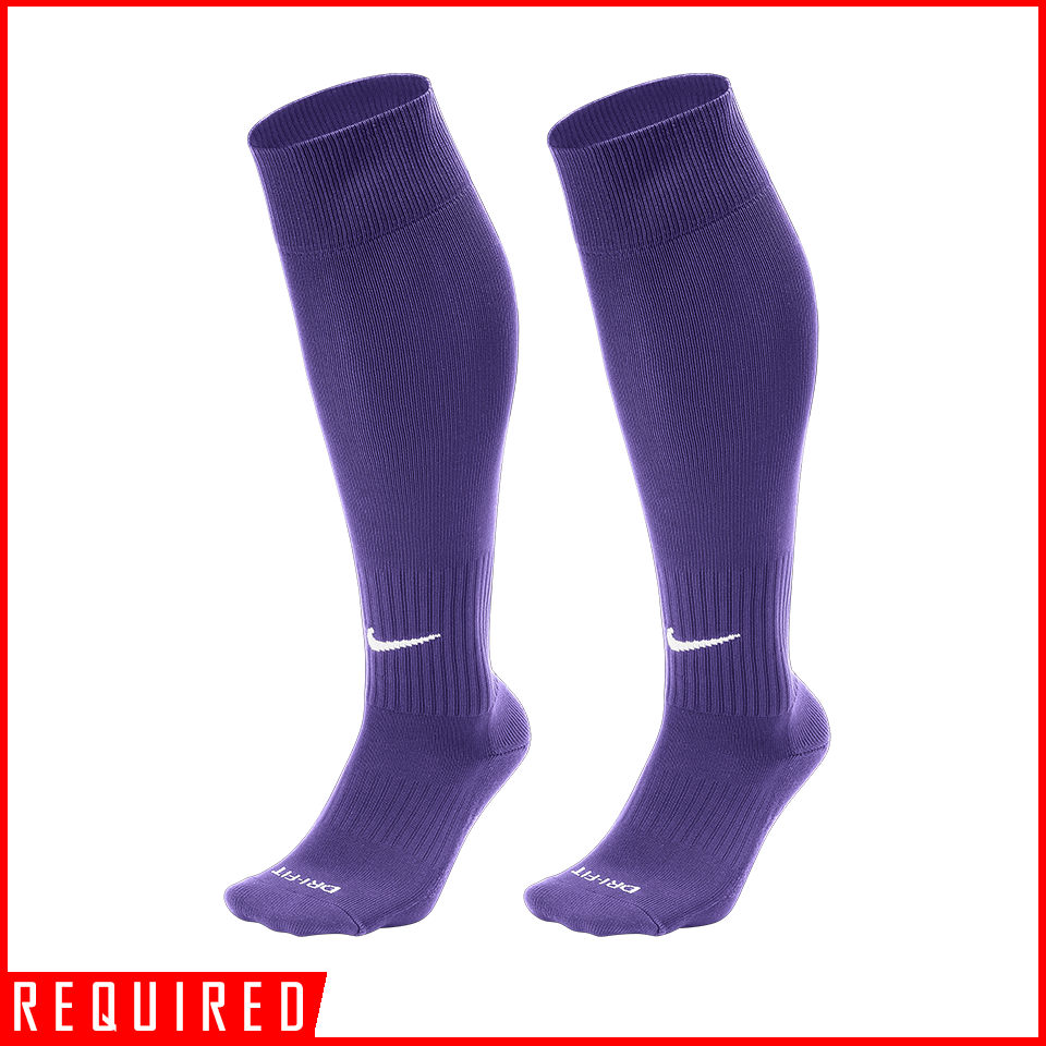 RMHS Girls Nike Classic Purple Socks- Required