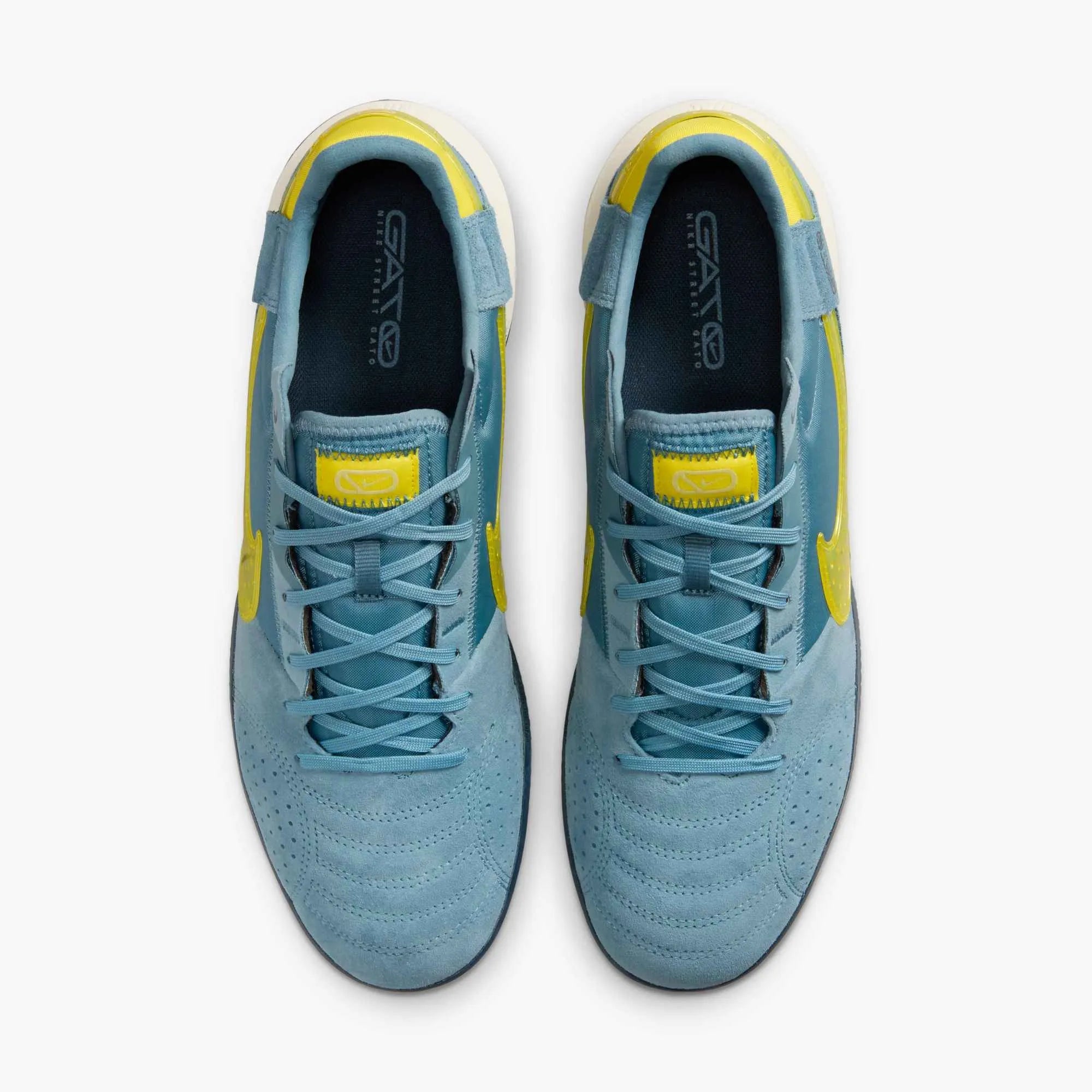 NIKE STREETGATO スモーキーブルー イエロー 27cm 新品 Nike Streetgato IC [Smokey Blue/Lightening] – Tursi Soccer Store