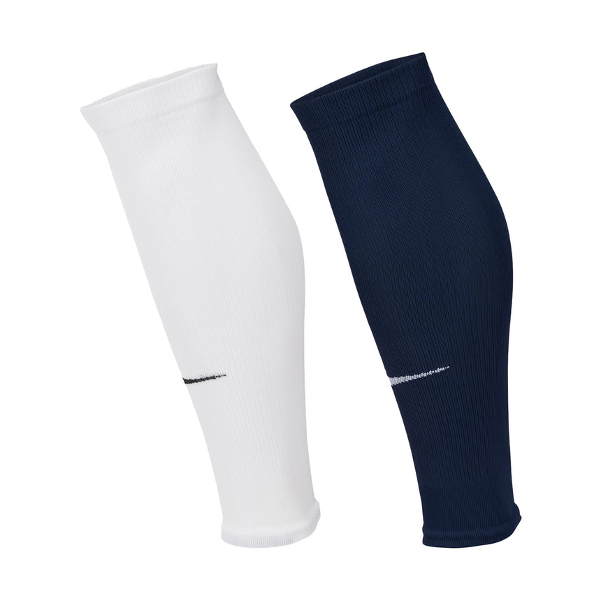 Nike Strike Football Sleeve [White/Navy]