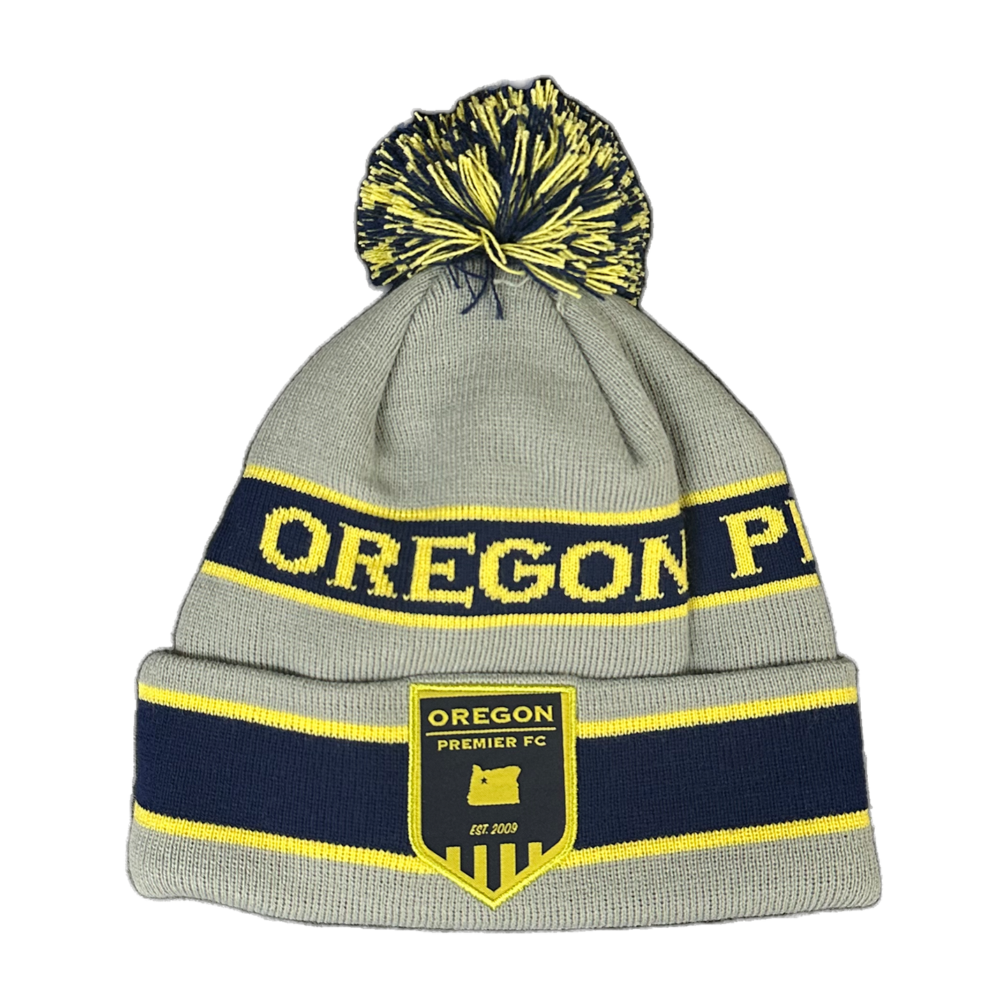 Oregon Premier FC Fan Pom Beanie [Grey]
