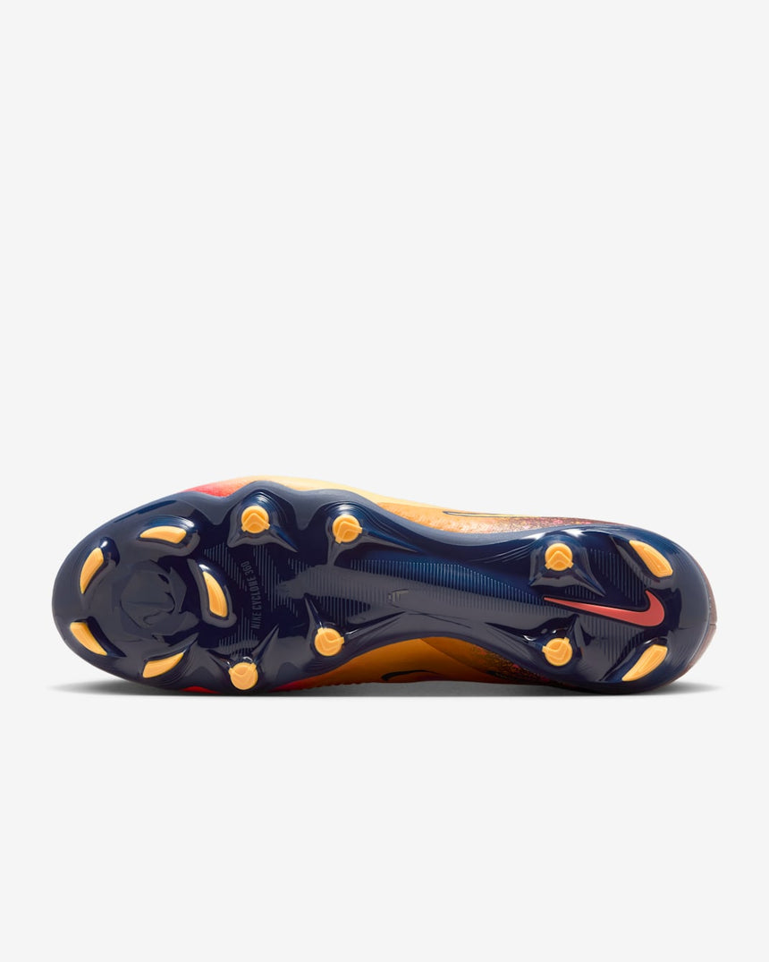 Junior Phantom 6 Low Academy "Erling Haaland" FG [Laser Orange /Lemon Venom-Blue Void]