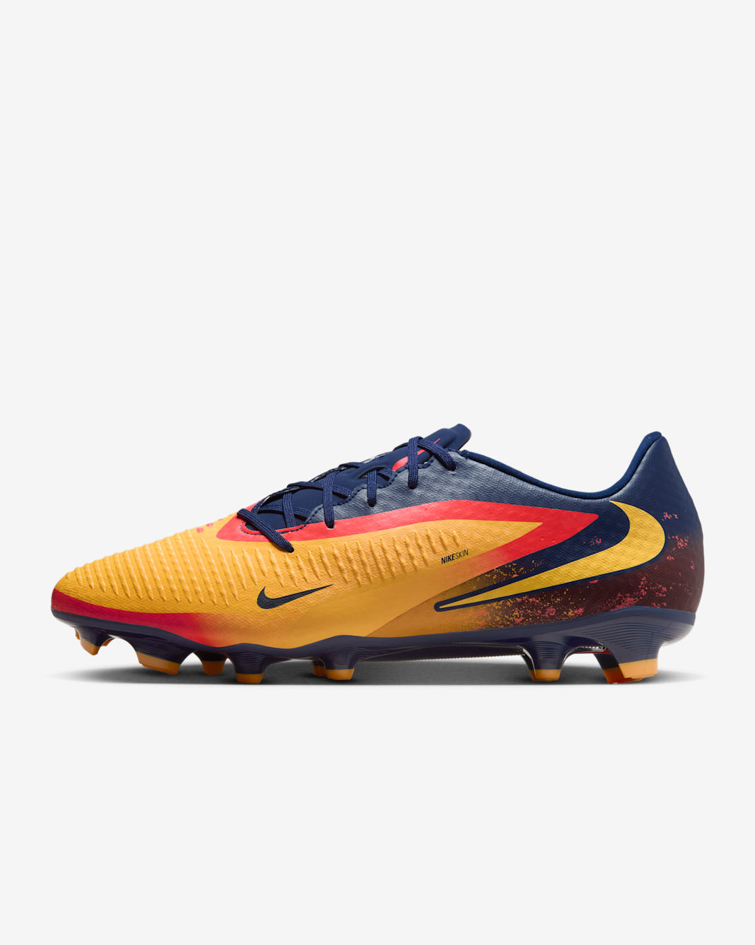 Junior Phantom 6 Low Academy "Erling Haaland" FG [Laser Orange /Lemon Venom-Blue Void]