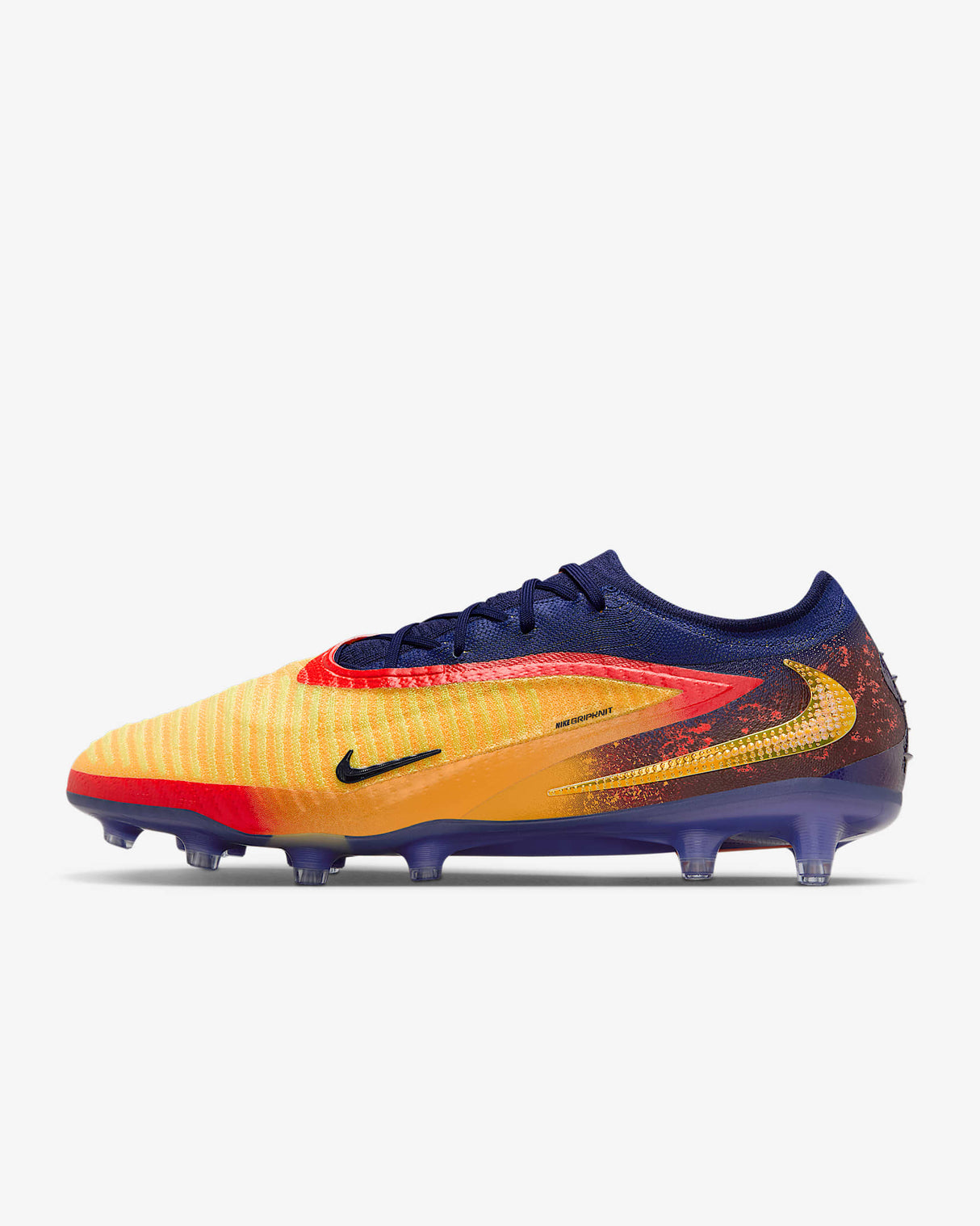 Nike Phantom 6 Low Elite "Erling Haaland" FG [Laser Orange /Lemon Venom-Blue Void]