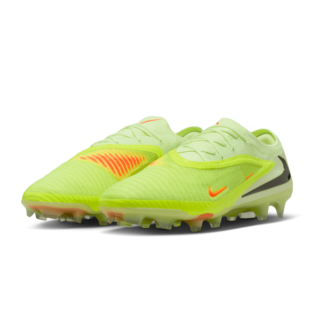 【最終値下げ】　ナイキ ファントム 6 LOW エリート FG(イエロー) Phantom 6 Low Elite FG [Limelight/Hyper Crimson] – Tursi Soccer Store