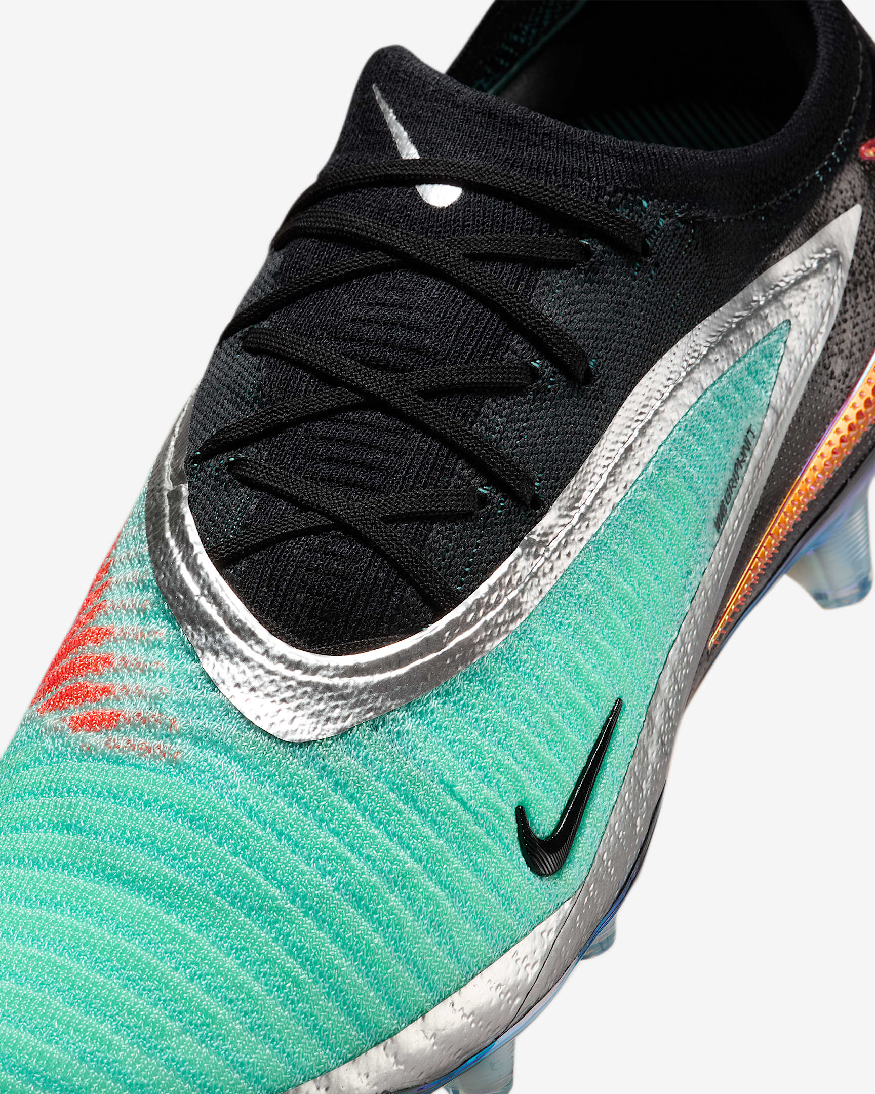 Phantom 6 Low Elite FG [Chrome/Black] – Tursi Soccer Store