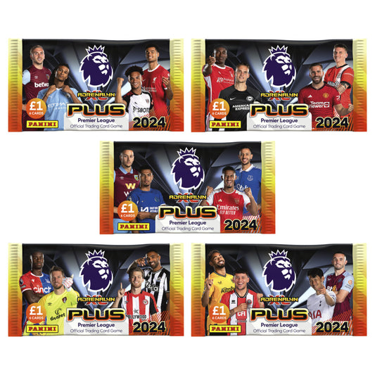 2023-24 Panini Adrenalyn XL PLUS Trading Card Pack [6 Cards]