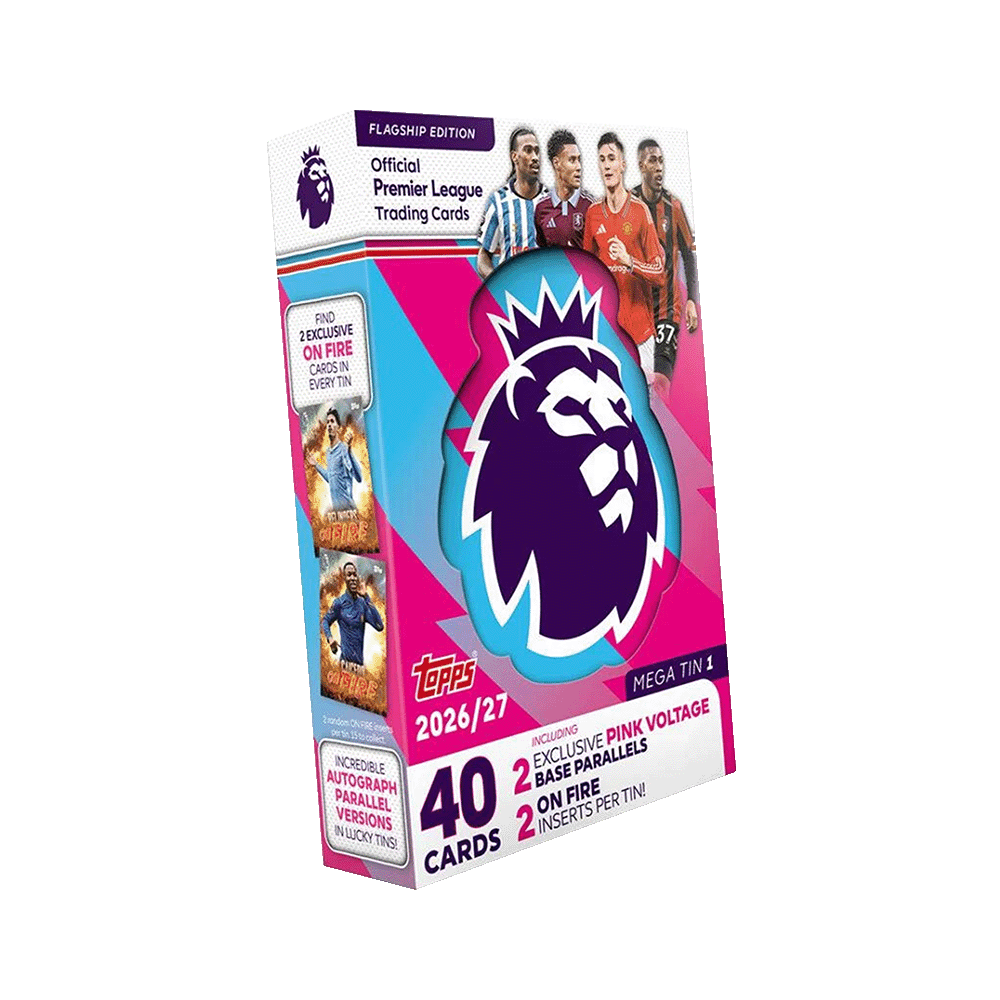 2026/27 Topps Premier League Card Mega Tin [40 Cards]