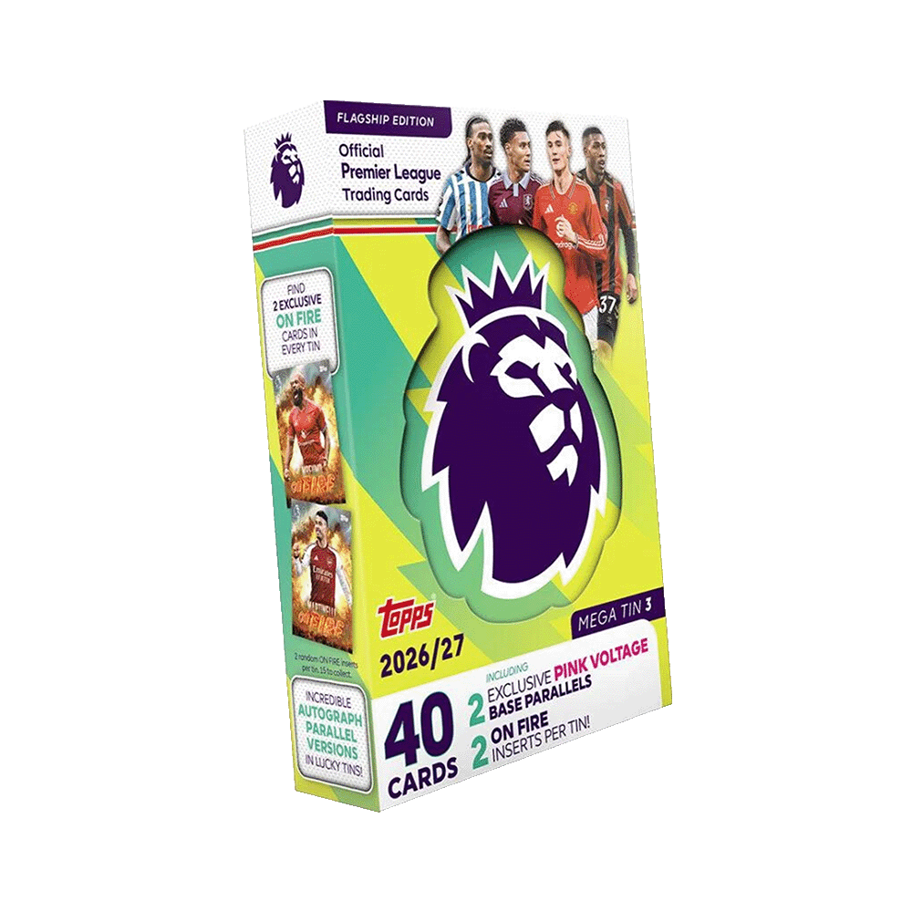 2026/27 Topps Premier League Card Mega Tin [40 Cards]