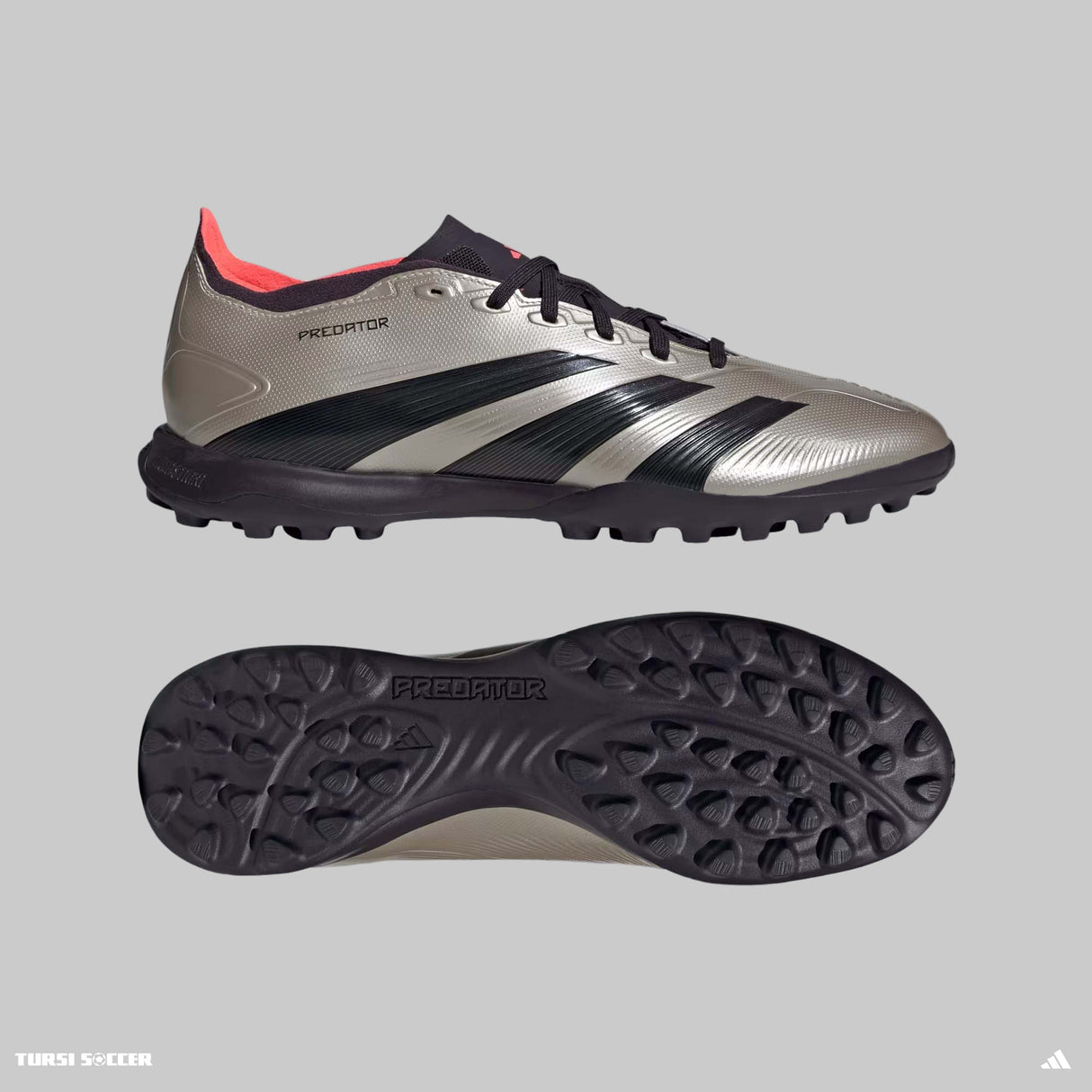 Predator League TF [Platinum Metallic/Aurora Black]