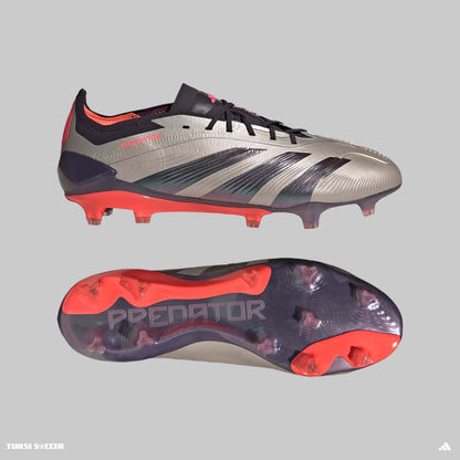 Predator Elite FG [Platinum Metallic/Aurora Black]