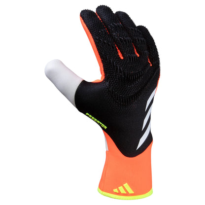 Predator Pro Gloves [Black/Solar Red/ Solar Yellow]
